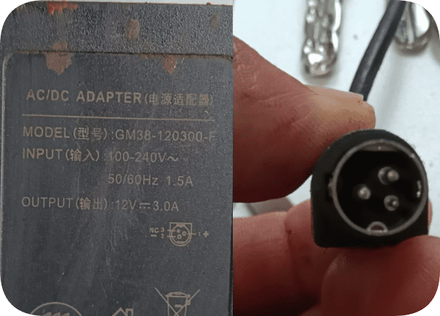 *Brand NEW*Suitable for GM38-120300-F Power Adapter 12V3A 3-Pin 36W Power Supply